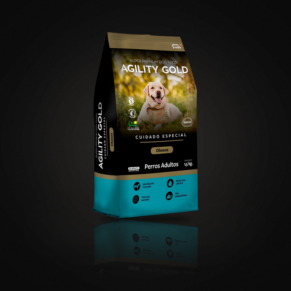 Agility Cuidado Esp Obesos 1.5 kg