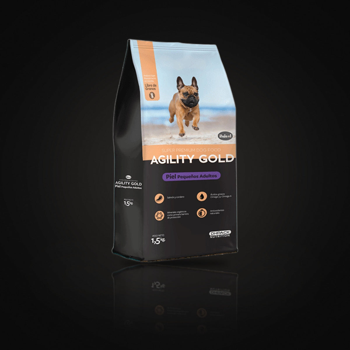 Agility Gol Piel Raz Pequeñas x 1.5 kg