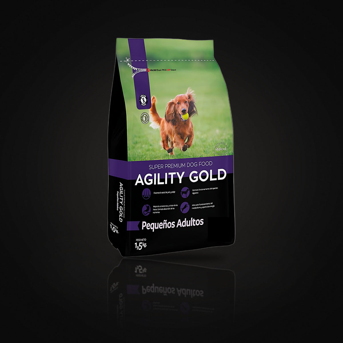 Agility Gold Pequeños Adultos x 500