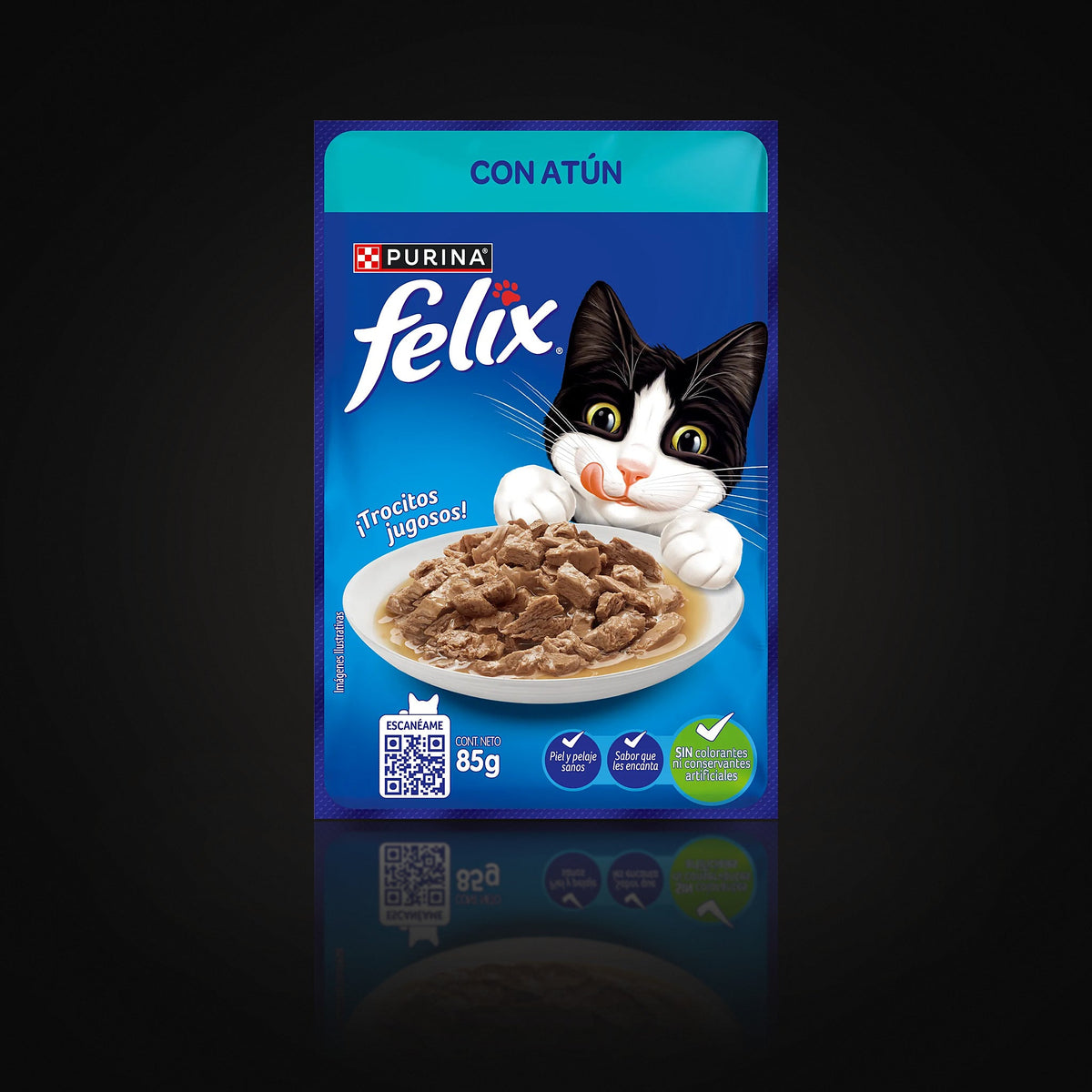 Felix con Atún x 85 g Pouch