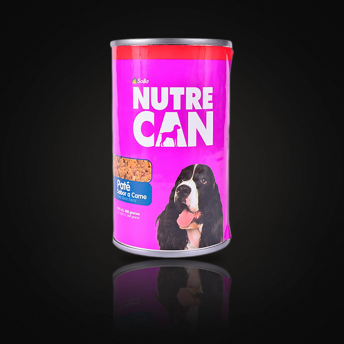 Nutre Can Lata Paté Sabor Carne 300 g
