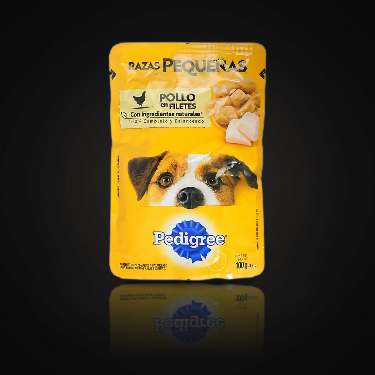 Pedigree Adulto Pollo en Filetes x 100 g Pouch
