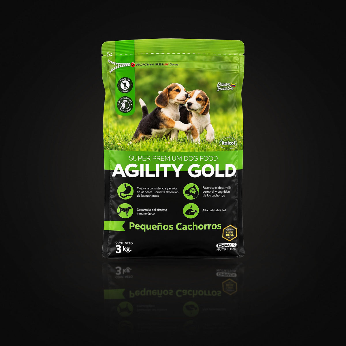 Agility Gold Pequeños Cach x 3 kg