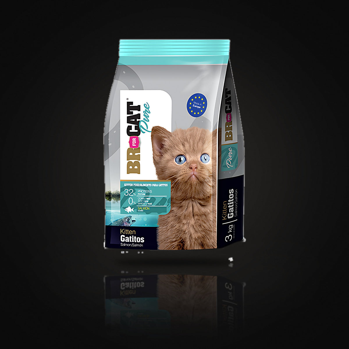BR For Cat Gatitos x Pollo y PESCADO1 kg