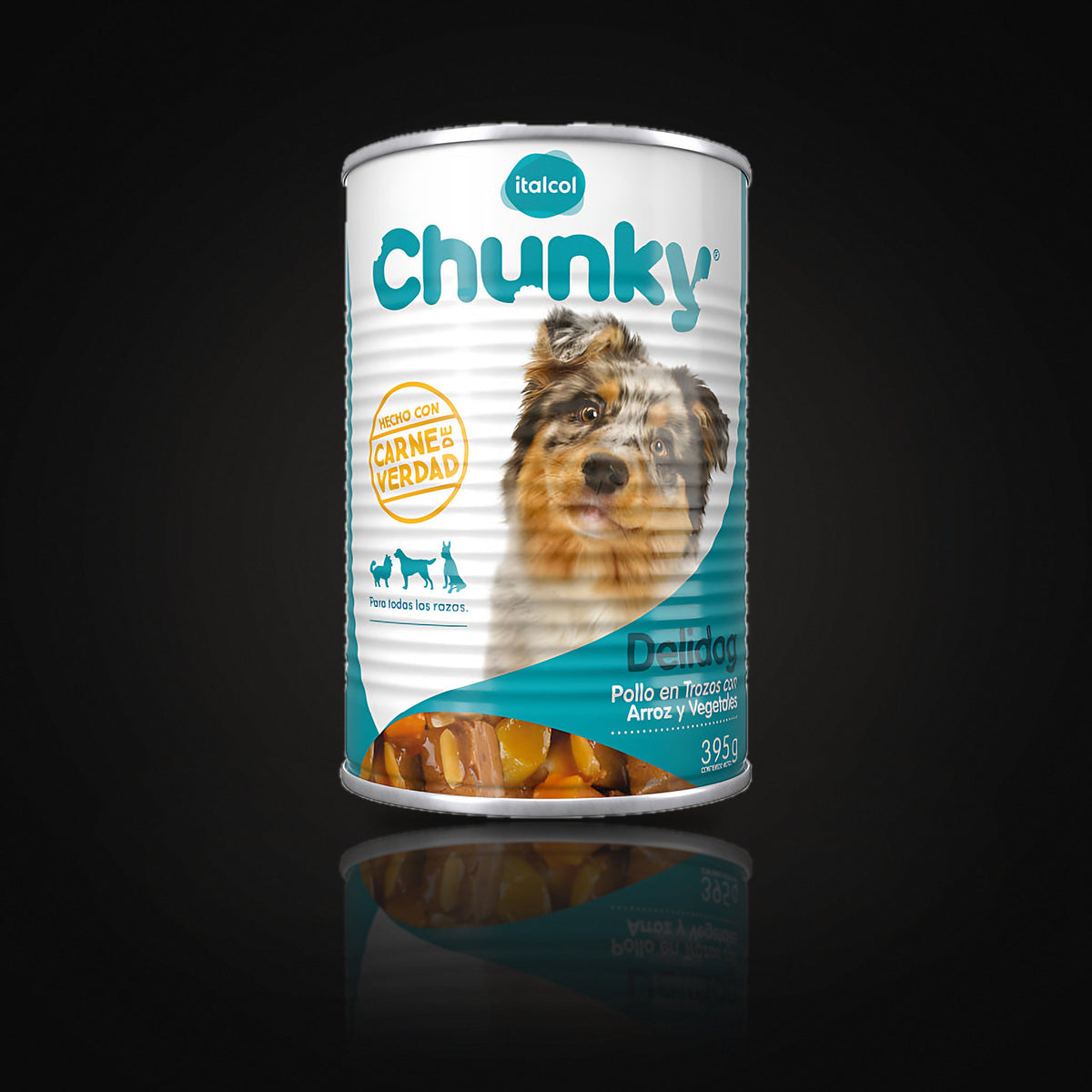 Chunky Delidos Lata/plastica Pollo 156 g