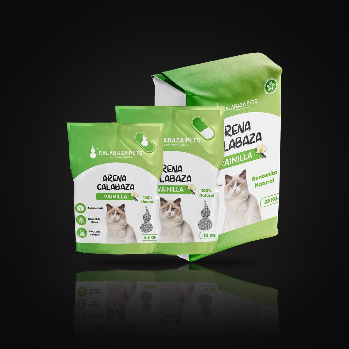 Arena Calabaza Vainilla x 4.5 kg