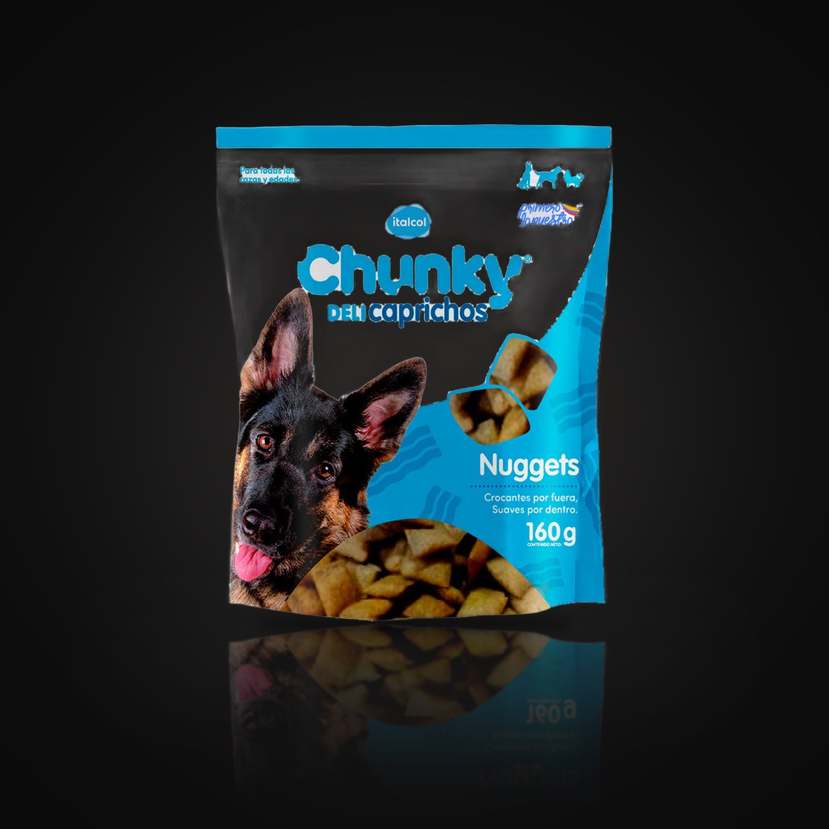 Chunky Delicaprichos Dog Nuggets x 160 g