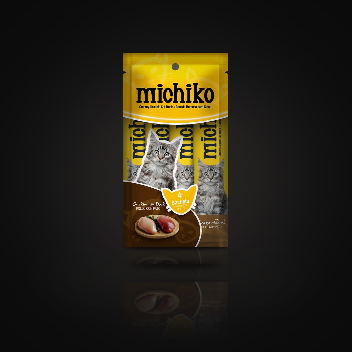 Churu Michiko Pollo con Pato x 14 g