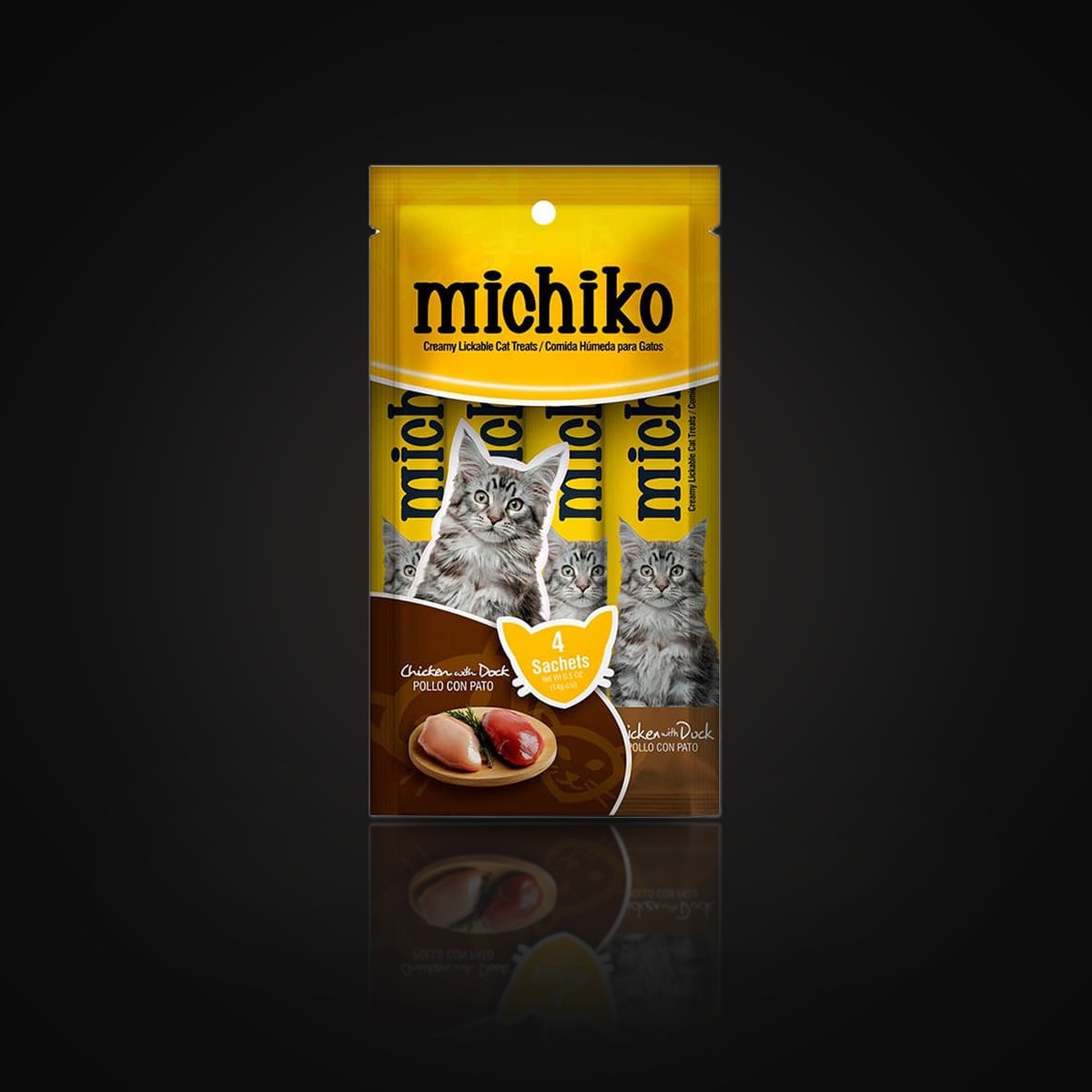 Churu Michiko Pollo y Qeso x 14 g