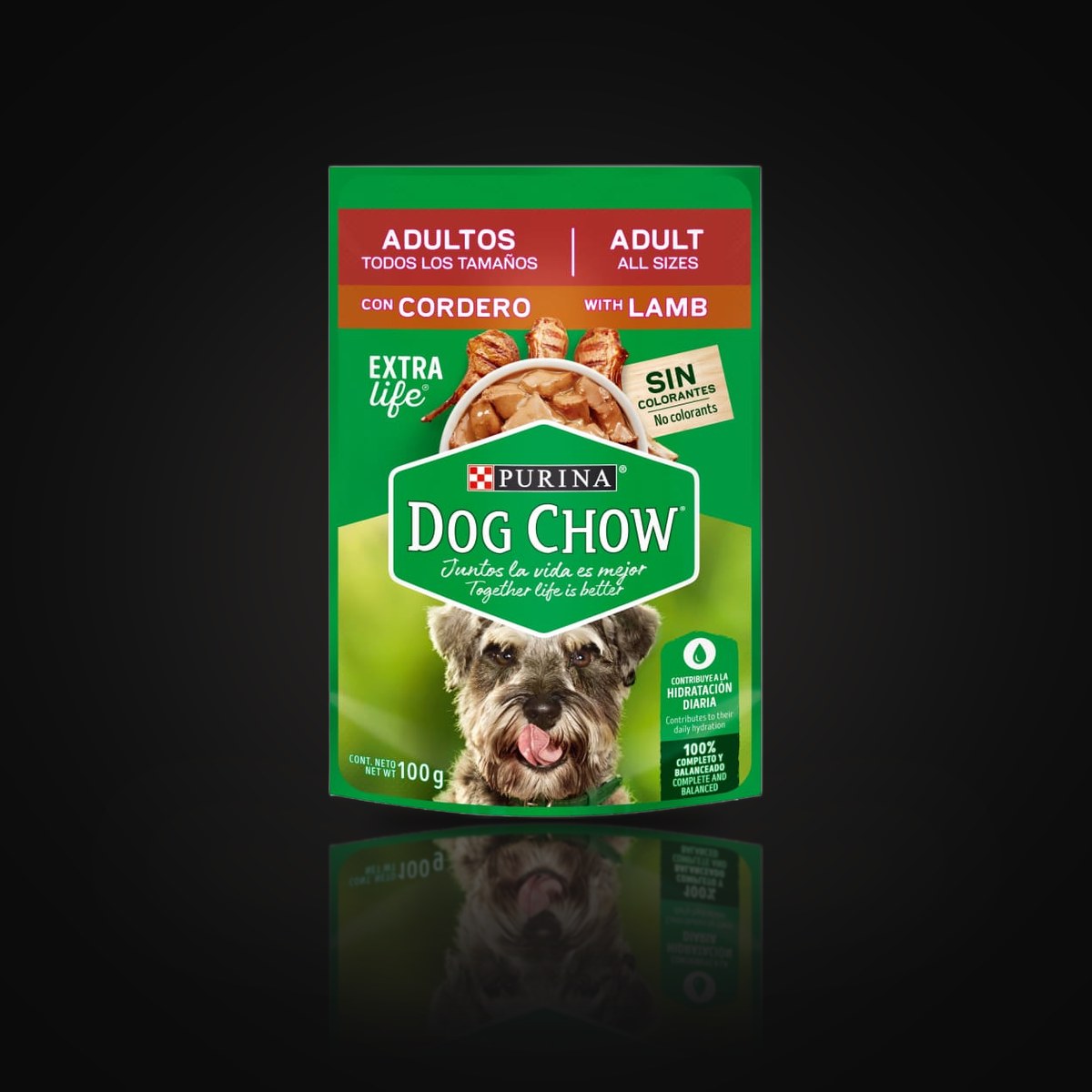 Dog Chow Cordero con Arroz x 100 g