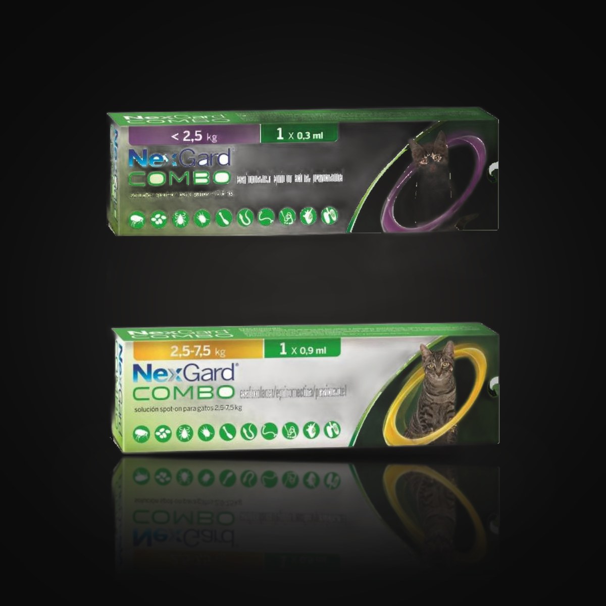 Nexgard Combo Cat 2,5 -7,5 kg