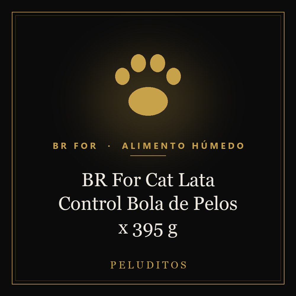 BR For Cat Lata Control Bola de Pelos x 395 g