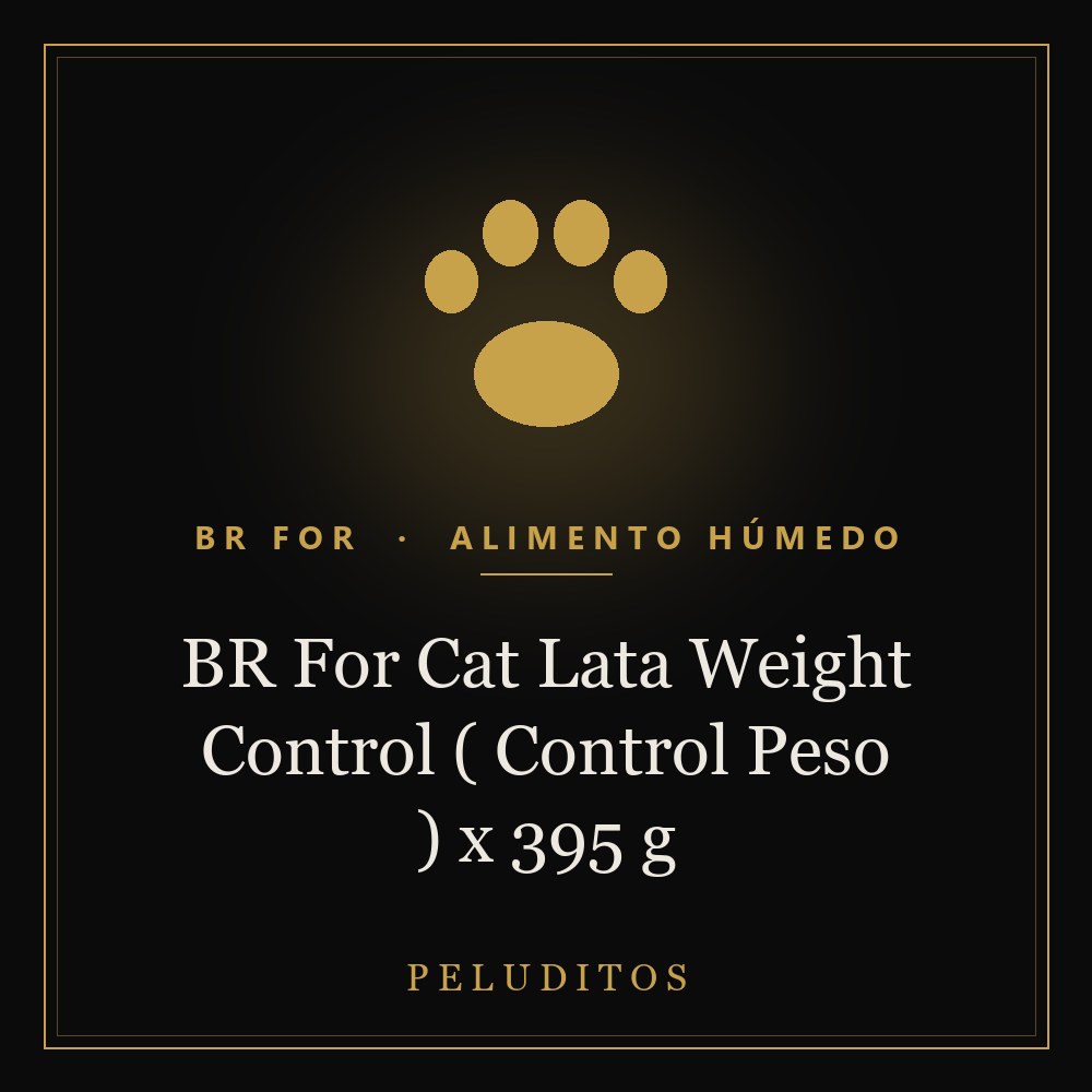 BR For Cat Lata Weight Control ( Control Peso ) x 395 g