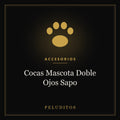Cocas Mascota Doble Ojos Sapo