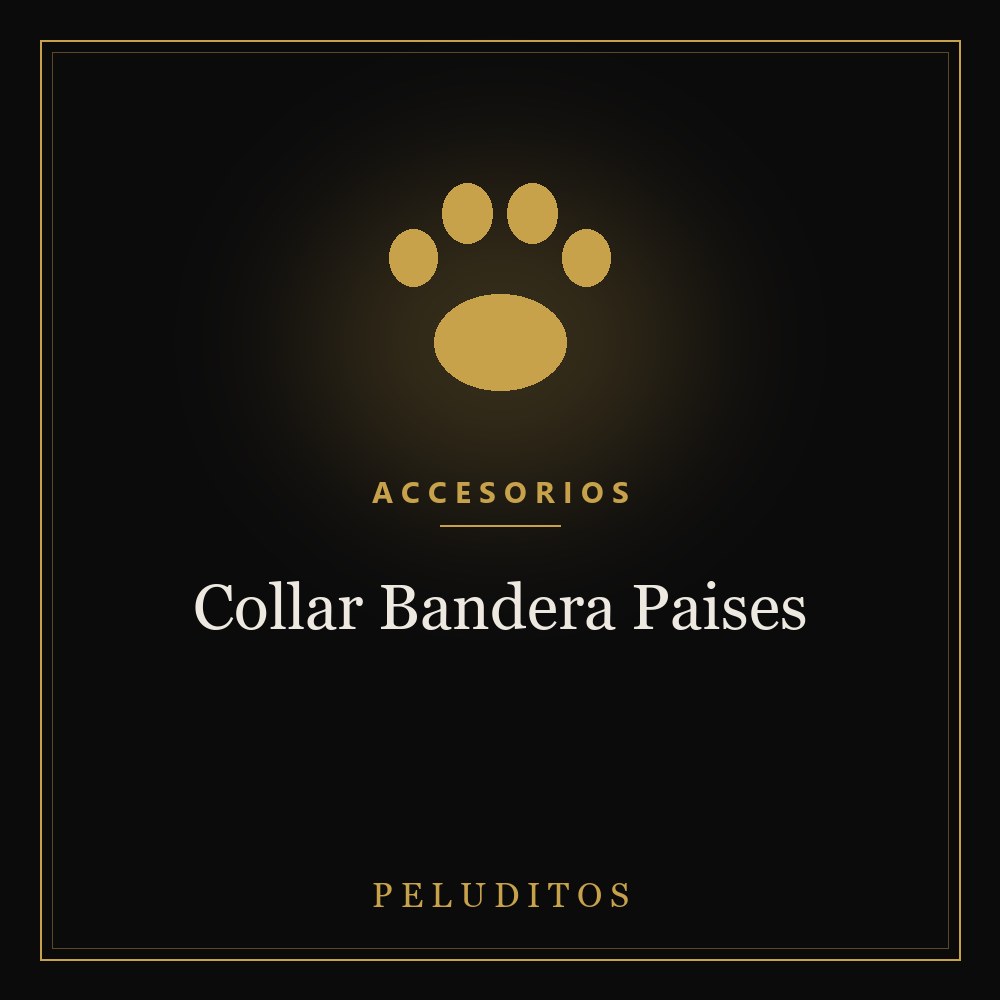 Collar Bandera Paises