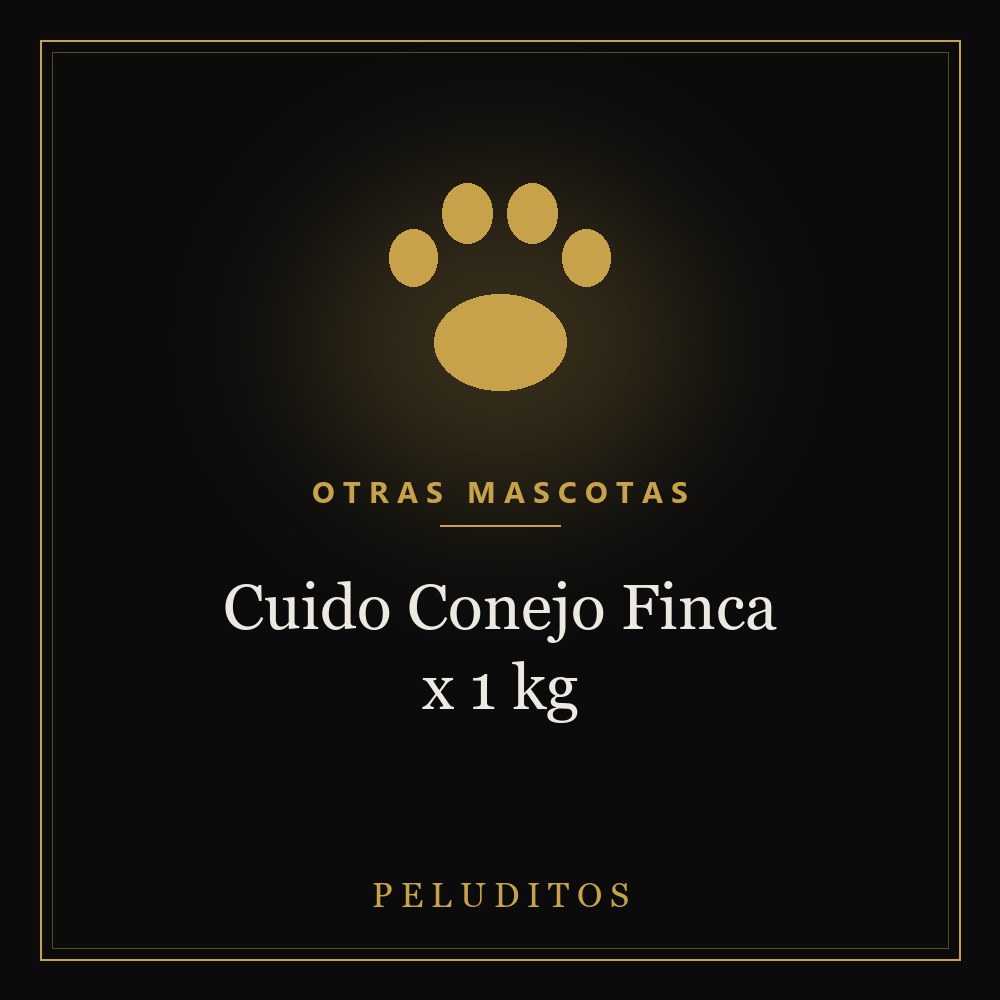Cuido Conejo Finca x 1 kg