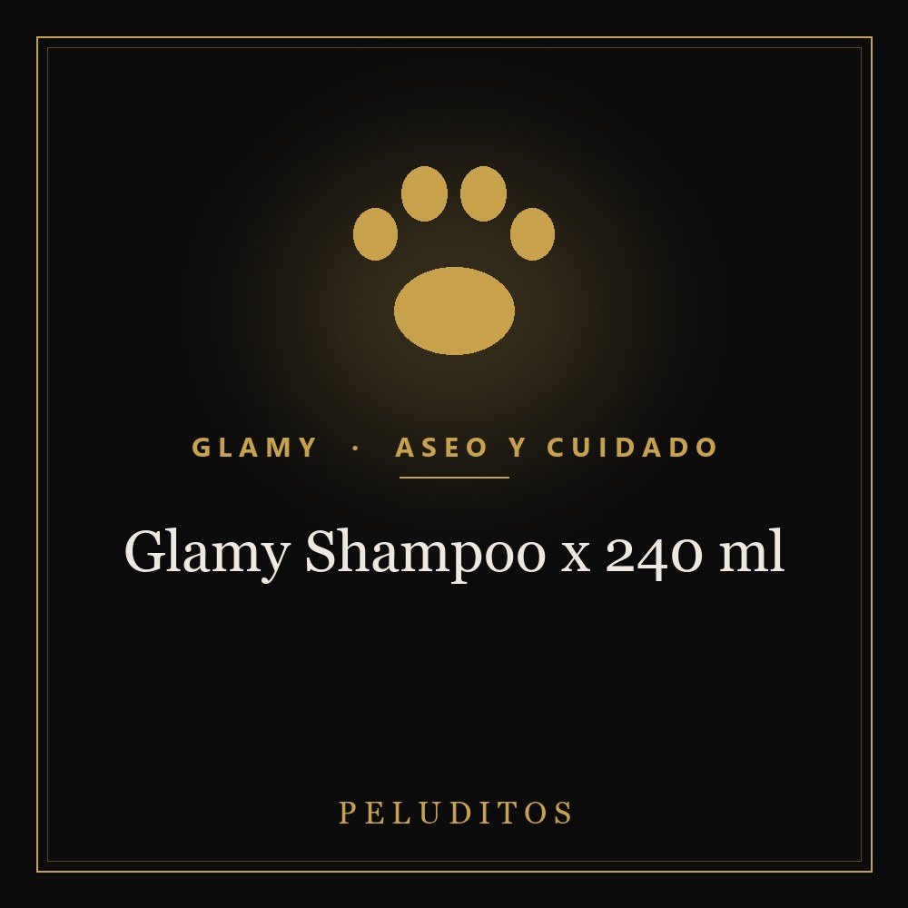 Glamy Shampoo x 240 ml