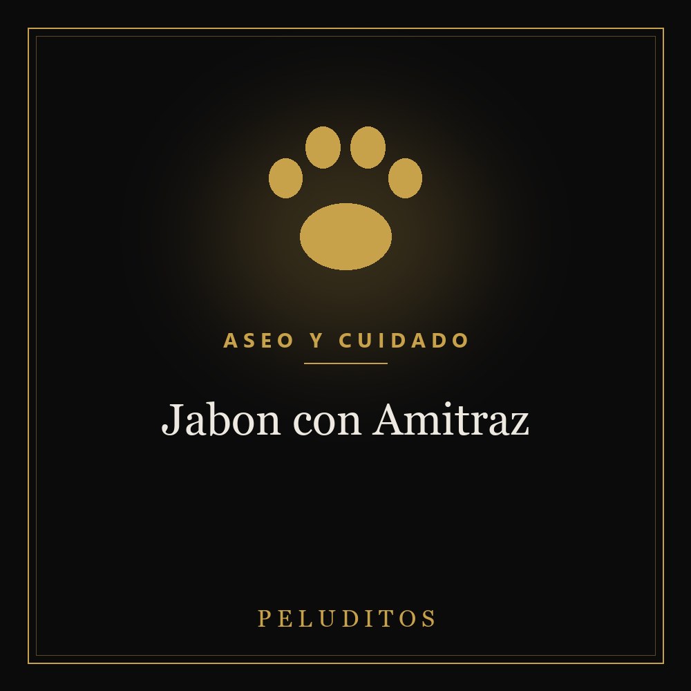 Jabon con Amitraz