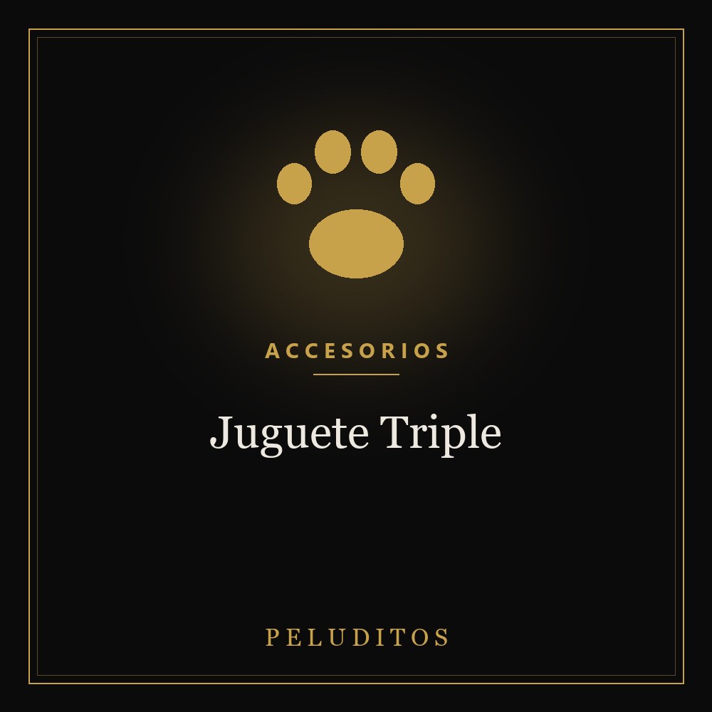 Juguete Triple